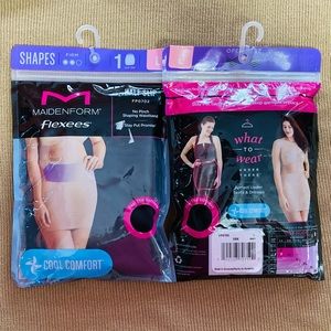 Maiden Form Shape Wear Half Slip (2 Pack)